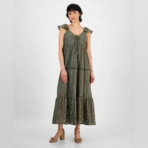 Olive Green Maxi Dress